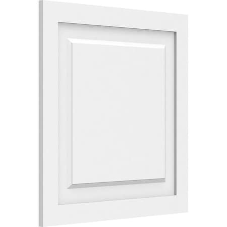 Ekena Millwork Harrison Raised Panel Decorative Wall Panel, 22"W x 22"H x 5/8"P WALP22X22X062HAR